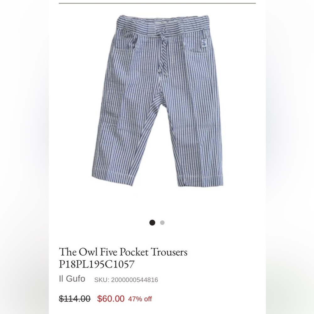 Il gufo baby bottoms